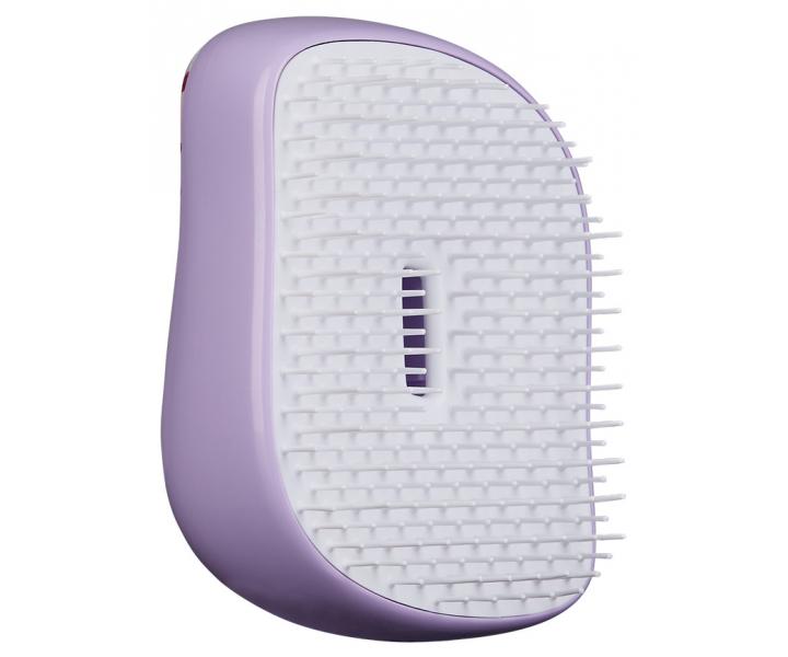 Kartáč na vlasy Tangle Teezer Compact - Girl Power, bílá/fialová
