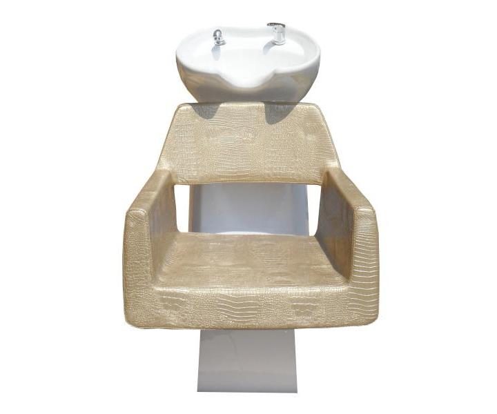 Kadeřnický mycí box Detail Luxor - zlatý (76) - II. jakost - oděrky na korpusu