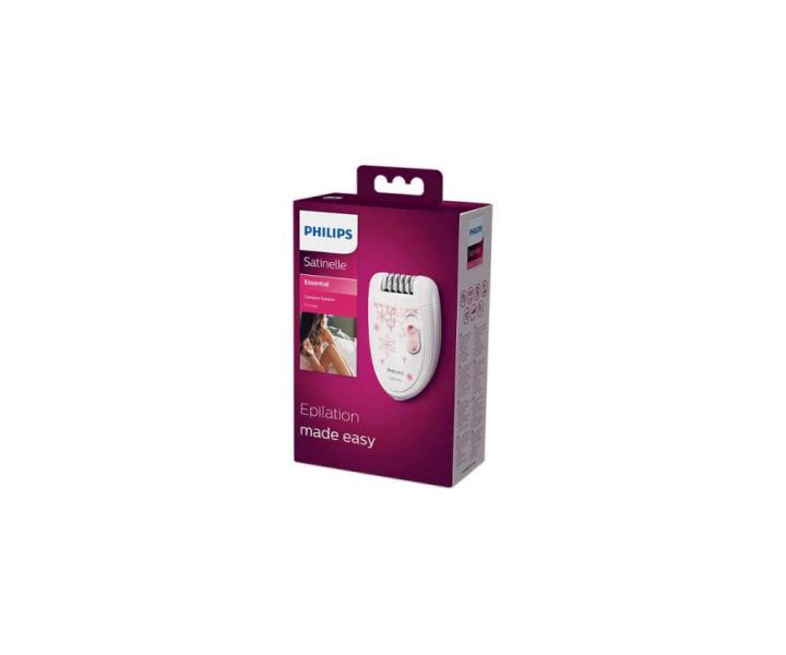 Dámský kompaktní epilátor Philips HP6420/00 - bílý