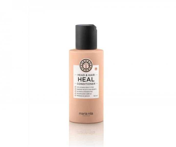 Dárková sada pro zdravou vlasovou pokožku Maria Nila Head & Hair Heal + kosmetická taška zdarma