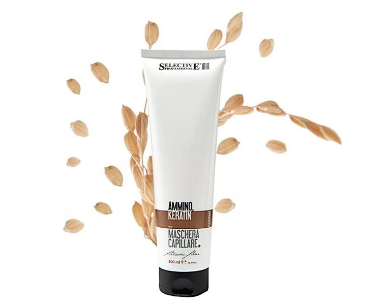 Keratinová vyživující maska Selective Professional Artistic Flair Ammino Keratin - 300 ml