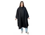Kadeřnická pláštěnka na stříhání Sibel Eco 3 - černá, kovový háček