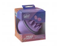 Masážní exfoliační kartáč na pokožku hlavy Wet Brush Head Start Lavender - světle fialová