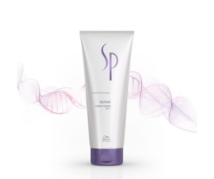 Regenerační kondicionér pro poškozené vlasy Wella Professionals SP Repair Conditioner - 200 ml