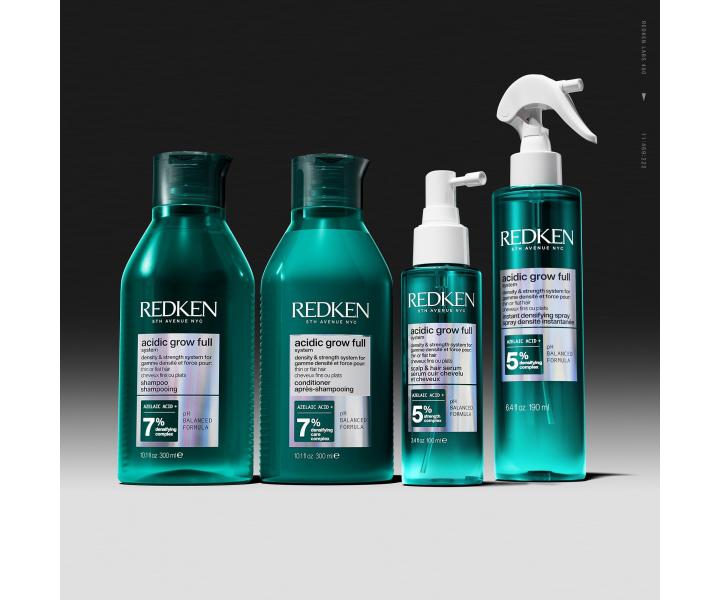 �ampon pro hustotu a objem jemn�ch, zplihl�ch a norm�ln�ch vlas� Redken Acidic Grow Full System Shampoo - 300 ml