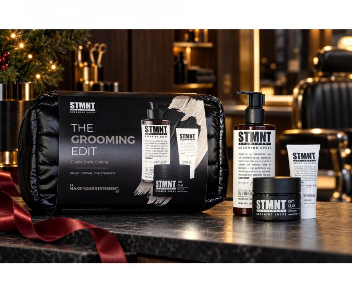 P�nsk� d�rkov� sada pro p��i a styling vlas� a vous� STMNT The Grooming Edit + kosmetick� ta�ka zdarma