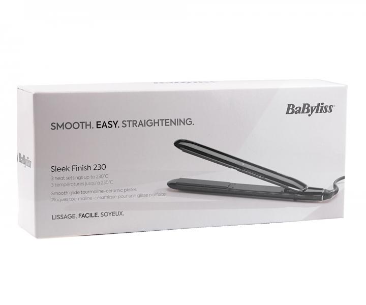 Žehlička na vlasy BaByliss Sleek Finish ST255E - černá