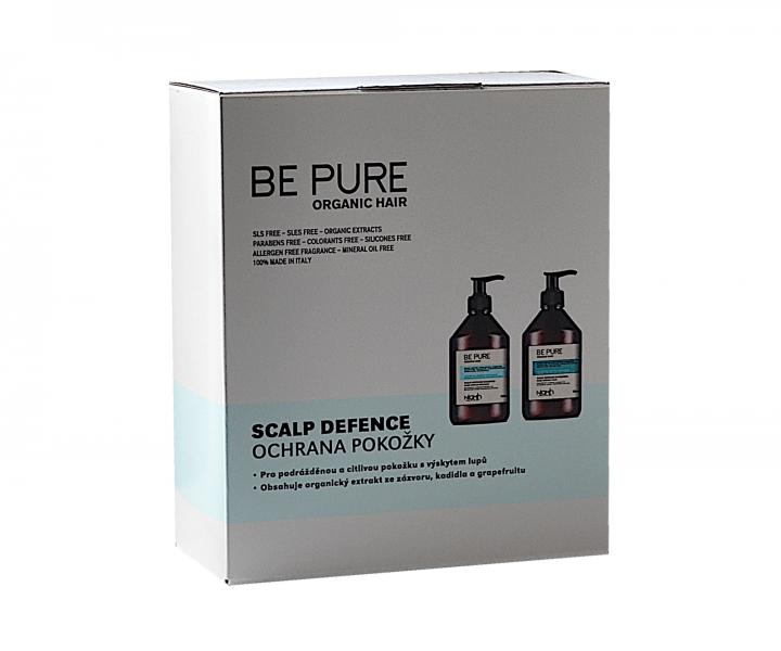 Dárková sada pro zklidnění vlasové pokožky Niamh Be Pure Scalp Defence