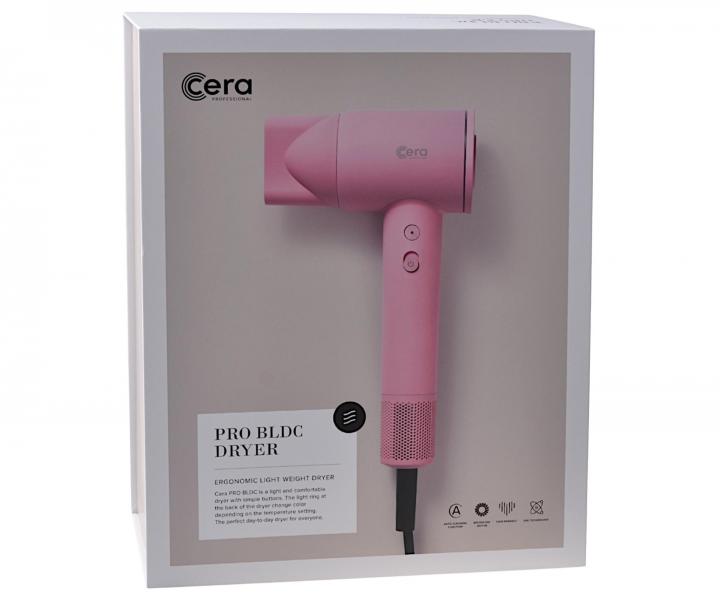 Profesionln fn na vlasy Cera Pro BLDC Dryer - 1600 W, matn rov