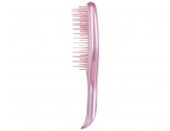 Cestovn� kart�� na roz�es�v�n� vlas� Tangle Teezer Ultimate Detangler Mini Chrome Pink Satin - metalick� sv�tle r��ov�