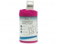 Ručník pro zvířata Wahl Animal Towel 0093-5980, 61 x 61 cm - sytě růžový