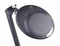 Zv�t�ovac� lupa s LED lampou na stojanu i s uchycen�m na st�l Weelko Mega+ Black - 5 dioptri�