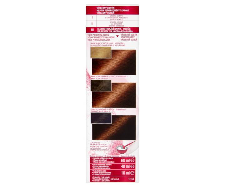 Permanentní barva Garnier Color Sensation 6.35 zlatá mahagonová