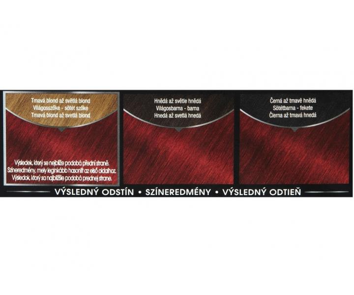 Permanentn� olejov� barva Garnier Olia 6.60 intenzivn� �erven�