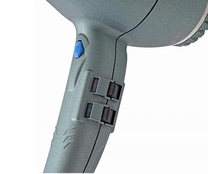 Set profesionlnho fnu na vlasy Parlux Digitalyon a difuzru Magic Sense - 2400 W, edo-zelen