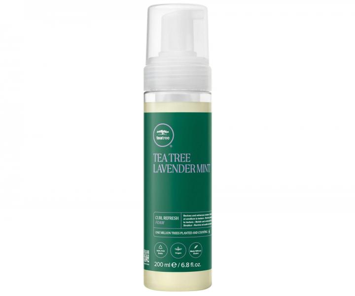Texturizační pěna pro vlnité vlasy Paul Mitchell Lavender Mint Refresh Foam - 200 ml