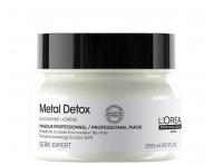 D�rkov� sada pro barven� a po�kozen� vlasy Lor�al Professionnel Serie Expert Metal Detox Duo
