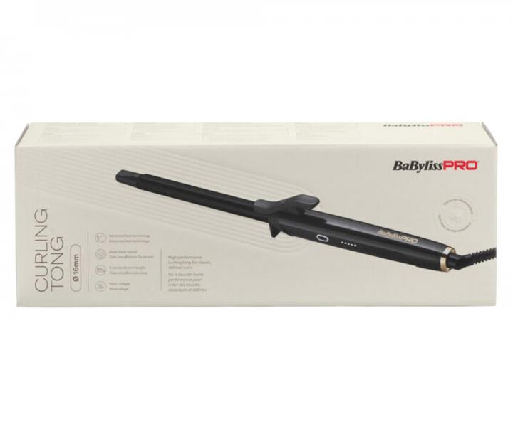 Profesion�ln� kulma na vlasy BaByliss Pro Curling Tong BAB2491E - 16 mm