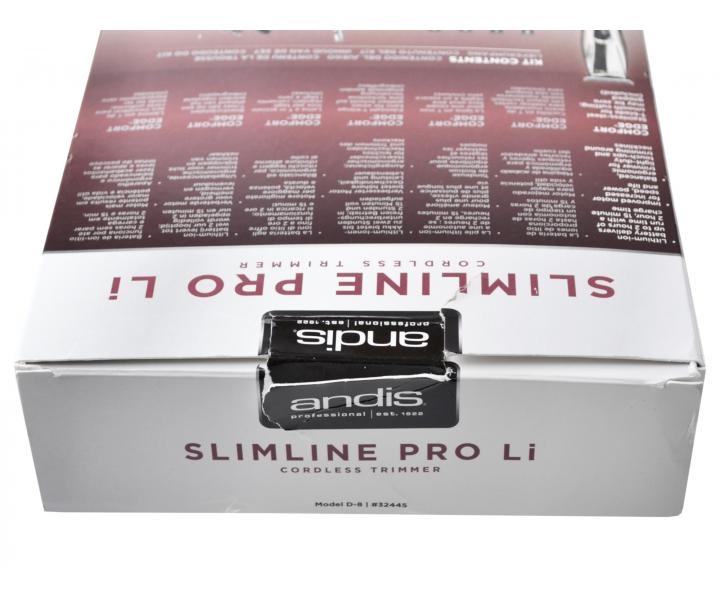 Profesionln strojek na vlasy Andis Slimline Pro Li 32445-pouit, pokozen or. obal, chyb olej