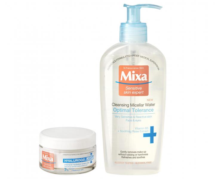 Dárková hydratační sada pro citlivou pleť Mixa Sensitive skin expert