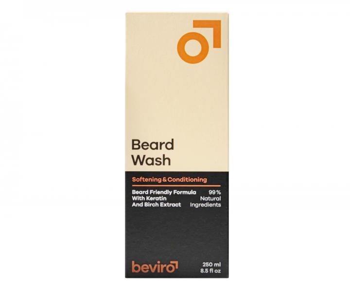 Přírodní šampon na vousy Beviro Beard Wash - 250 ml - expirace