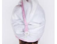 Turban na vlasy MaryBerry Candy Dream - bl s rovm proukem