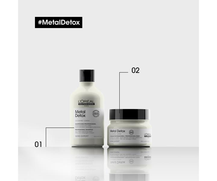 ada pro barven a pokozen vlasy LOral Professionnel Serie Expert Metal Detox
