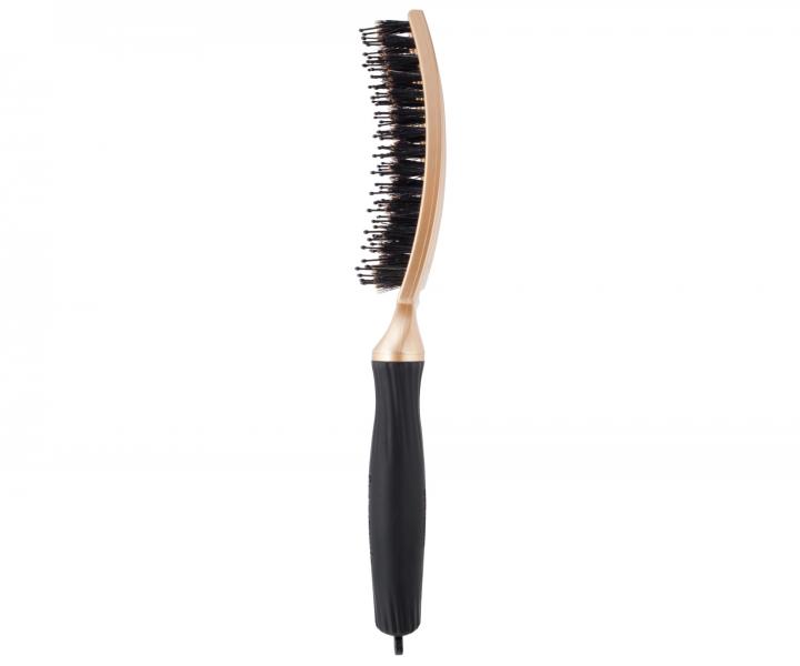Kartáč Olivia Garden Fingerbrush Combo Medium Trinity Edition - zlatý