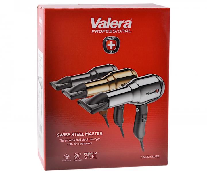 Profesionální fén na vlasy Valera Swiss Steel Master Light - 2100 W, stříbrný
