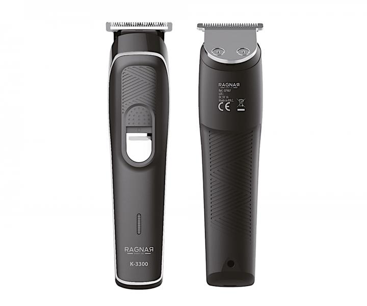 Profesionální holicí a zastřihovací strojek Ragnar Barber Line K-3300 - černý