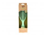 Kartáč na rozčesávání a foukání vlasů z organického materiálu Wet Brush Speed Dry Go Green - zelený