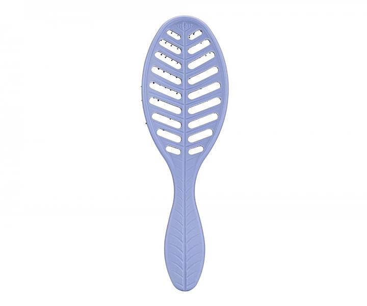 Kartáč na rozčesávání a foukání vlasů z organického materiálu Wet Brush Speed Dry Go Green - fialový
