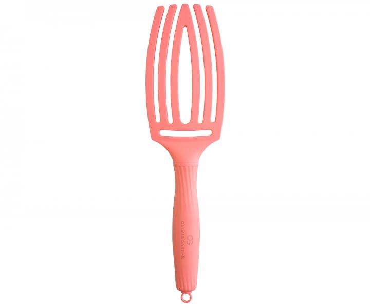 Kartáč Olivia Garden Fingerbrush Combo Medium Radiant Peach - zářivě broskvový