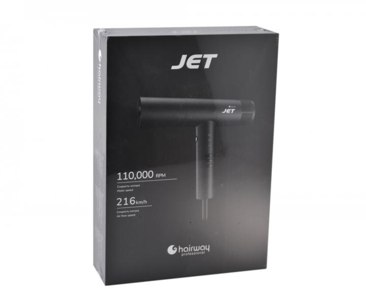 Profesionální fén na vlasy Hairway Professional Jet - 1600 W, šedý