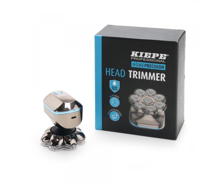Rotační holicí strojek na vlasy a tělo Kiepe Professional Home Precision Head Trimmer 6230 - chromový