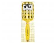 Kart�� na roz�es�v�n� a fouk�n� vlas� s kan��mi a nylonov�mi �t�tinami Sister Young Ovia Hair Brush - �lut�