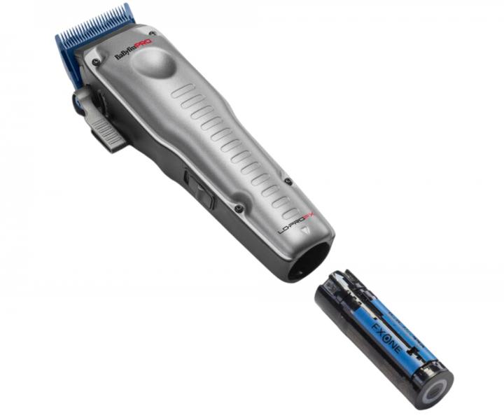 Profesion�ln� strojek na vlasy BaByliss Pro FXONE Lo-ProFX Clipper Grey - �ed�