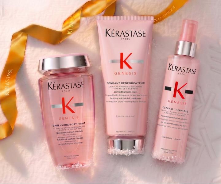 D�rkov� sada pro pos�len� vlas� se sklonem k pad�n� K�rastase Genesis Set