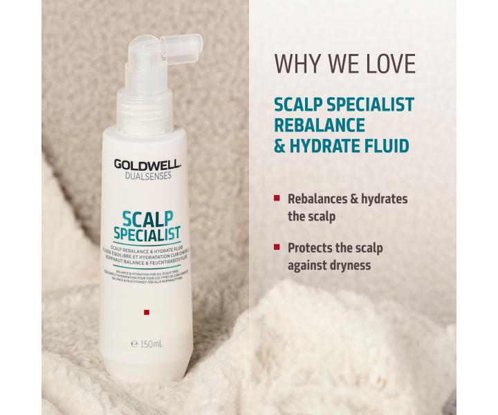 Drkov sada pe o zdravou pokoku hlavy Goldwell Dualsenses Scalp Specialist Set + kosmetick tatika zdarma