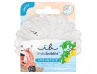 Ozdobn spirlov gumika do vlas Invisibobble Sprunchie Summer In Capri Blanco Bliss - bl
