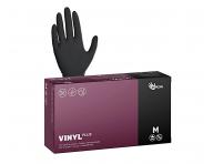 Vinylov� rukavice Espeon Vinyl Plus - 100 ks, �ern�, velikost M