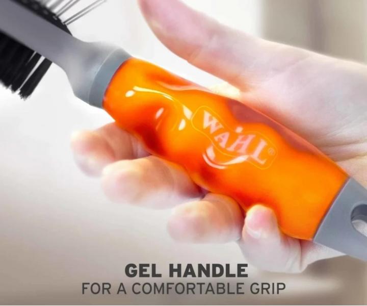 Oboustrann� kart�� pro p��i o zv��ec� srst Wahl Professional Double Sided Brush 58421 - oran�ov�