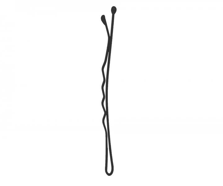 Vlnit� sponka Sibel Best Grip - 5 cm, �ern� - 12ks