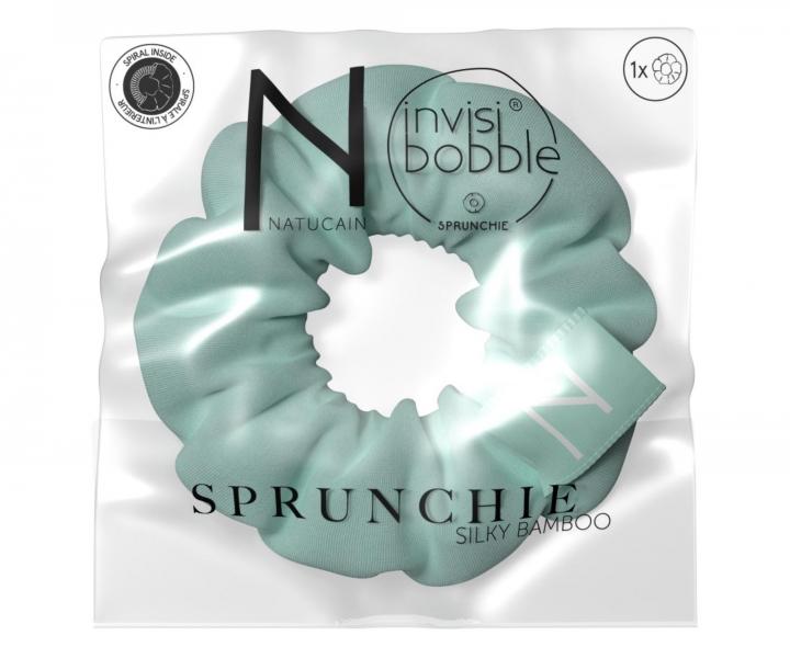 Spir�lov� bambusov� gumi�ka do vlas� Invisibobble Sprunchie x Natucain - m�tov�