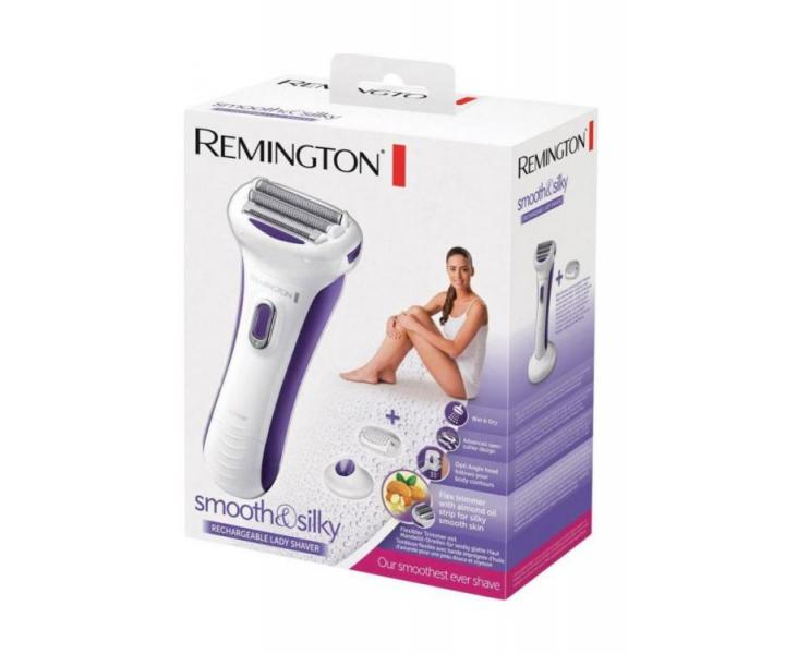 Dámský holicí strojek Remington, Smooth & silky - nabíjecí