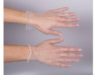 Vinylové rukavice pro kadeřníky Batist 100 ks - S (6-7) - expirace
