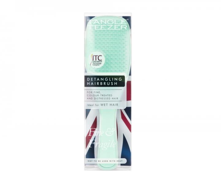 Kartáč na rozčesávání vlasů Tangle Teezer The Wet Detangler - mentolový, 21,5 x 6 cm