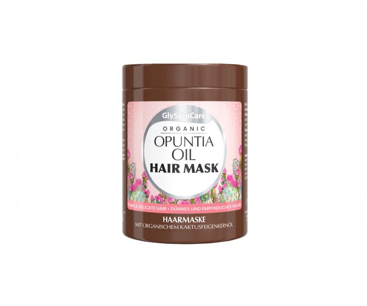 Maska pro jemn vlasy s opunciovm olejem GlySkinCare Organic Opuntia Oil Hair Mask - 300 ml