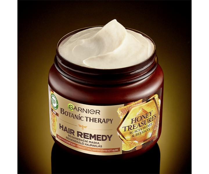 Maska pro velmi pokozen vlasy Garnier Botanic Therapy Hair Remedy Honey Treasures - 340 ml