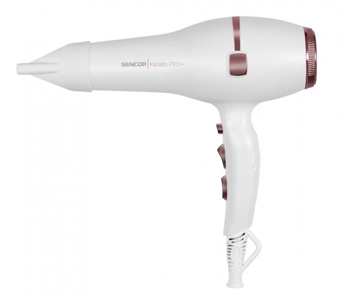 Fén na vlasy Sencor Keratin PRO+ SHD 8200GD - 2400 W